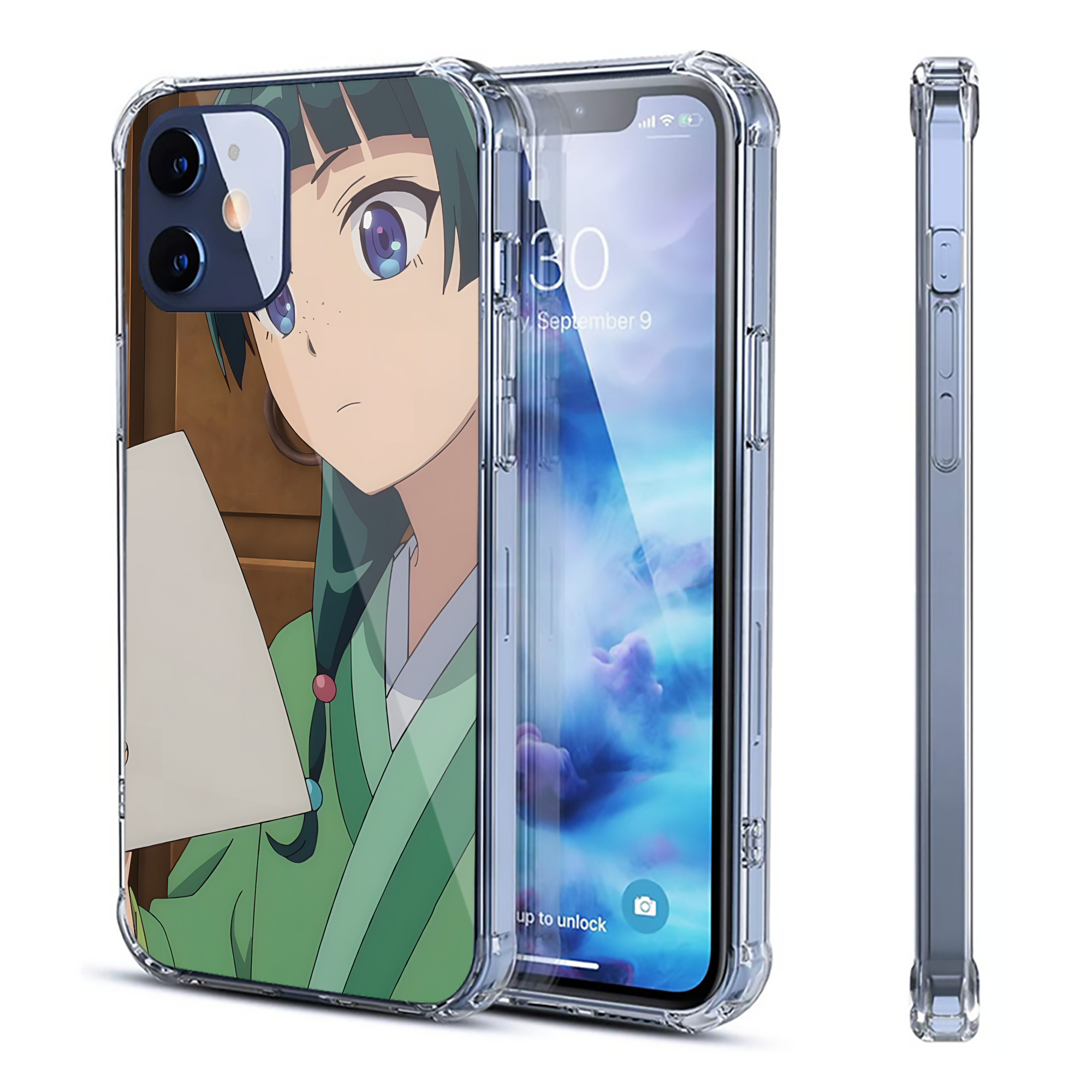 （画像用） 薬屋のひとりごと The Apothecary Diaries 【iPhone 12シリーズ対応】透明スマホケース（クリアソフトケース）